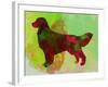 Golden Retriever-NaxArt-Framed Art Print