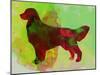 Golden Retriever-NaxArt-Mounted Art Print