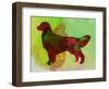 Golden Retriever-NaxArt-Framed Art Print