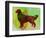 Golden Retriever-NaxArt-Framed Art Print