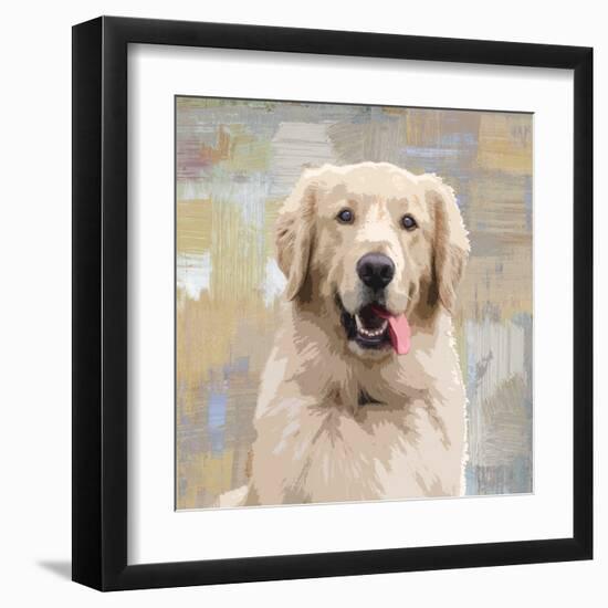 Golden Retriever-Keri Rodgers-Framed Art Print