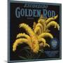 Golden Rod Brand - Escondido, California - Citrus Crate Label-Lantern Press-Mounted Art Print