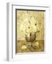 Golden Roses I-John Seba-Framed Art Print