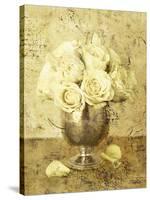 Golden Roses I-John Seba-Stretched Canvas