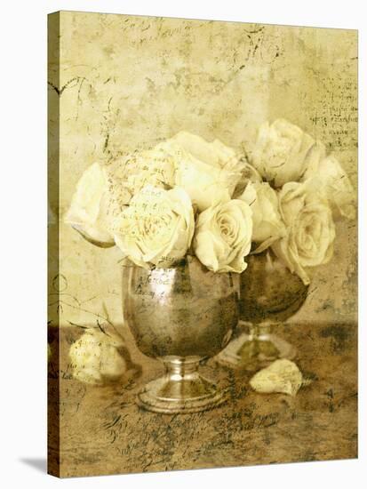 Golden Roses II-John Seba-Stretched Canvas