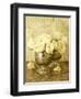 Golden Roses II-John Seba-Framed Art Print