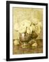 Golden Roses II-John Seba-Framed Art Print