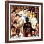 "Golden Rule" (Do unto others), April 1,1961-Norman Rockwell-Framed Giclee Print