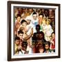 "Golden Rule" (Do unto others), April 1,1961-Norman Rockwell-Framed Giclee Print