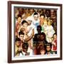 "Golden Rule" (Do unto others), April 1,1961-Norman Rockwell-Framed Giclee Print