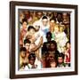 "Golden Rule" (Do unto others), April 1,1961-Norman Rockwell-Framed Premium Giclee Print