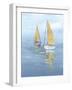 Golden Sail II-Isabelle Z-Framed Art Print