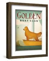 Golden Sail-Ryan Fowler-Framed Art Print