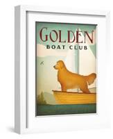 Golden Sail-Ryan Fowler-Framed Art Print