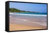 Golden Sands and Blue Waters of the Indian Ocean at Mirissa Beach, South Coast, Sri Lanka, Asia-Matthew Williams-Ellis-Framed Stretched Canvas