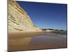Golden Sands and Steep Stratified Cliffs, Typical of the Atlantic Coastline Near Lagos, Algarve, Po-Stuart Forster-Mounted Photographic Print