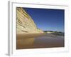 Golden Sands and Steep Stratified Cliffs, Typical of the Atlantic Coastline Near Lagos, Algarve, Po-Stuart Forster-Framed Photographic Print