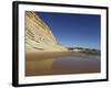 Golden Sands and Steep Stratified Cliffs, Typical of the Atlantic Coastline Near Lagos, Algarve, Po-Stuart Forster-Framed Photographic Print