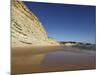 Golden Sands and Steep Stratified Cliffs, Typical of the Atlantic Coastline Near Lagos, Algarve, Po-Stuart Forster-Mounted Photographic Print