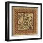 Golden Scroll I-Elizabeth Jordan-Framed Art Print