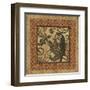 Golden Scroll III-Elizabeth Jordan-Framed Art Print