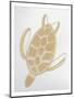 Golden Sea Turtle-Pam Varacek-Mounted Art Print