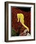 Golden Seahorse, Portraits, UK-Jane Burton-Framed Premium Photographic Print