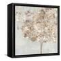 Golden Shimmering Tree-Allison Pearce-Framed Stretched Canvas