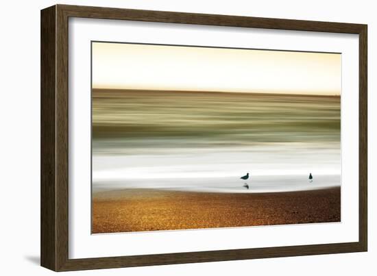 Golden Shores-Marvin Pelkey-Framed Art Print