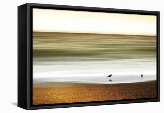 Golden Shores-Marvin Pelkey-Framed Stretched Canvas