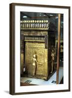 Golden Shrine of the Egyptian Pharoah Tutankhamun, C1325 Bc-null-Framed Photographic Print