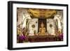 Golden Sitting Buddhist Statue-Charlie-Framed Photographic Print