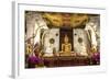 Golden Sitting Buddhist Statue-Charlie-Framed Photographic Print