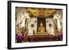 Golden Sitting Buddhist Statue-Charlie-Framed Photographic Print