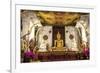 Golden Sitting Buddhist Statue-Charlie-Framed Photographic Print