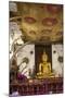 Golden Sitting Buddhist Statue-Charlie-Mounted Photographic Print