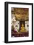 Golden Sitting Buddhist Statue-Charlie-Framed Photographic Print