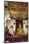 Golden Sitting Buddhist Statue-Charlie-Mounted Photographic Print