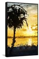 Golden Sky II - In the Style of Oil Painting-Philippe Hugonnard-Framed Stretched Canvas