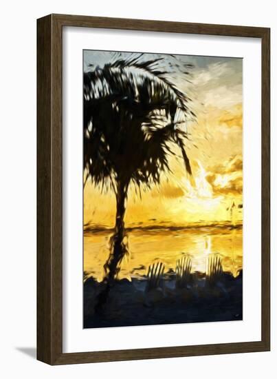 Golden Sky II - In the Style of Oil Painting-Philippe Hugonnard-Framed Giclee Print