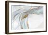 Golden Soft Blue-PI Studio-Framed Art Print