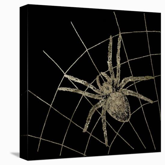 Golden Spider-Color Bakery-Stretched Canvas