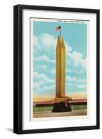 Golden Spike, Council Bluffs, Iowa-null-Framed Art Print