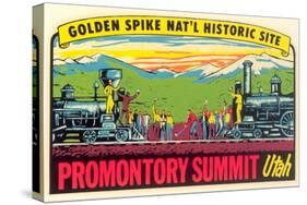 Golden Spike, Promontory Summit-null-Stretched Canvas