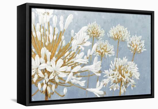 Golden Spring Blue Gray-James Wiens-Framed Stretched Canvas