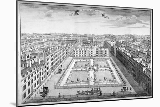 Golden Square, Westminster, London, 1754-Sutton Nicholls-Mounted Giclee Print