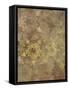 Golden Star Pattern-Cora Niele-Framed Stretched Canvas