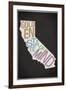 Golden State of Mind-null-Framed Art Print