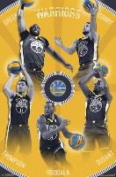 GOLDEN STATE WARRIORS - TEAM 18-null-Lamina Framed Poster