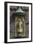 Golden Statue of Bishop Absalon, Founder of City of Copenhagen, Facade of City Hall, Copenhagen-null-Framed Giclee Print